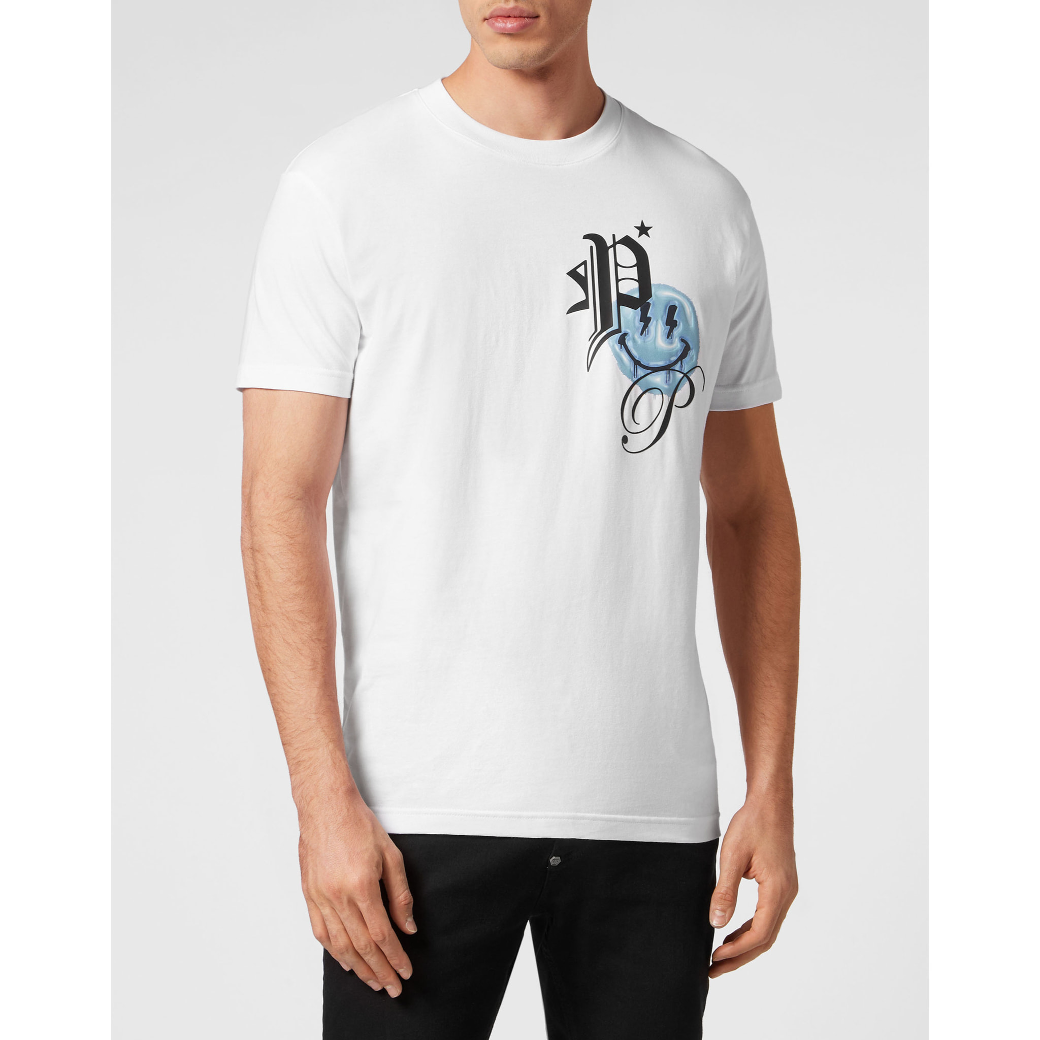 PHILIPP PLEIN T-shirt girocollo SMILE