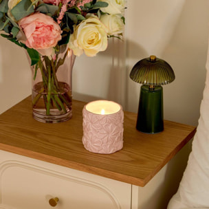 Bougie parfumée 270g Fleur de rose
