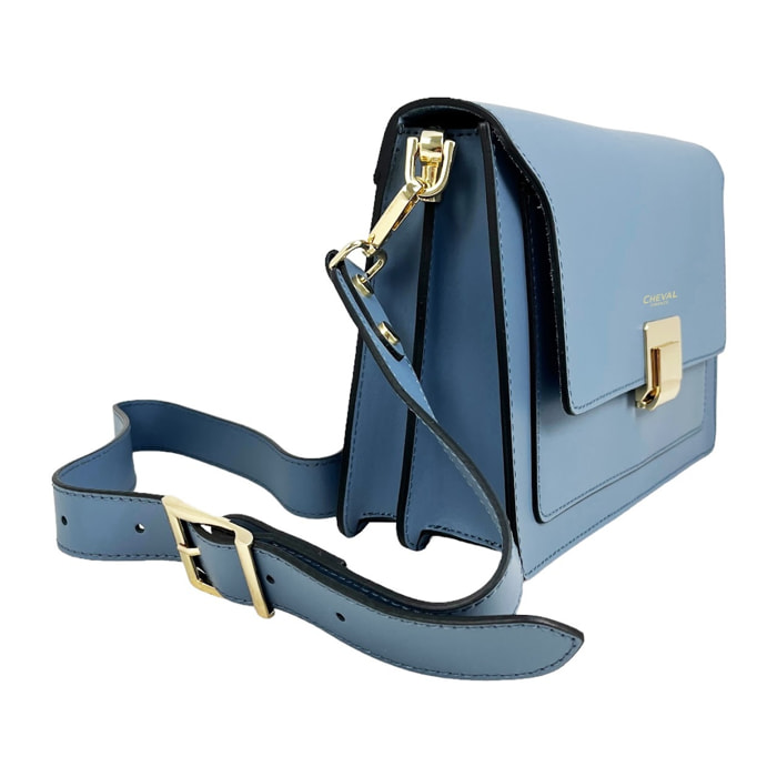 Borsa a tracolla Cheval Firenze Diana Azzurro