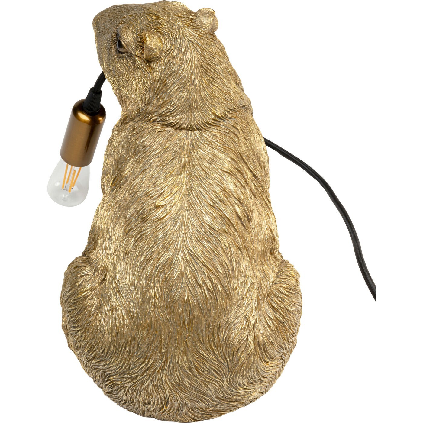 Lampe capybara doré Kare Design