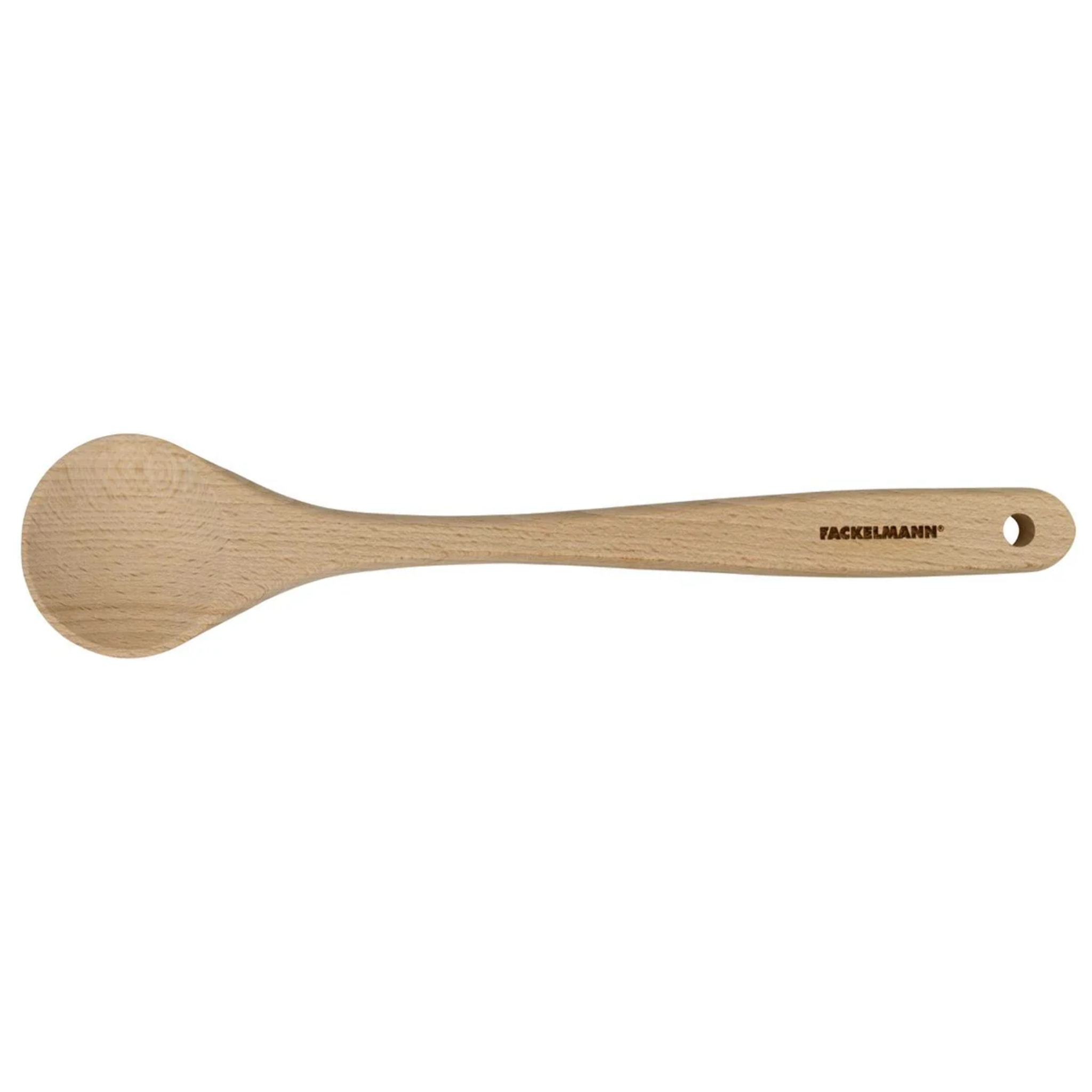 Ensemble de pince, spatule et cuillères en bois FSC Fackelmann Nature