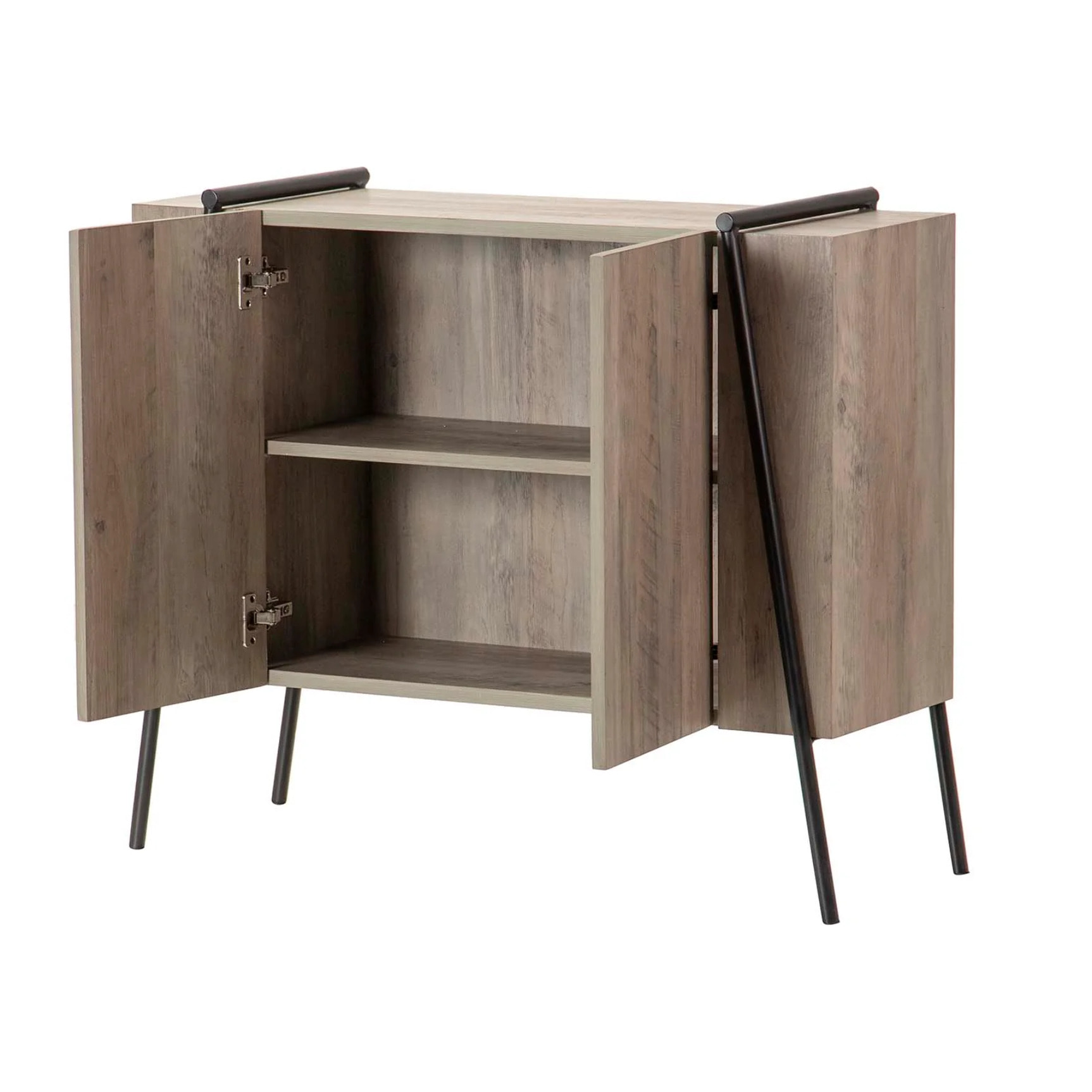 Aparador Mdf Metal Vinilo K/d 90x34x78 Cm