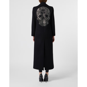 PHILIPP PLEIN Duke Long Coat Baroque Skull