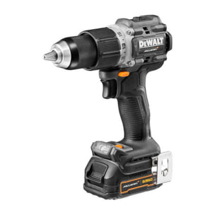 Perceuse à percussion XR 18V édition McLaren - DEWALT - avec 2 batteries 18V 1.7Ah - chargeur - coffret - DCD85ME2GT-QW