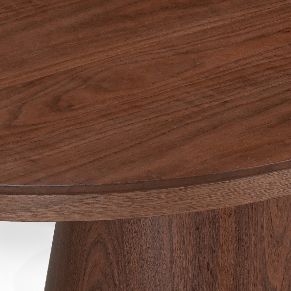 Table à manger extensible Tomasucci GLOMMA, en MDF finition noyer, 150/200/250 × 110 × 76 cm