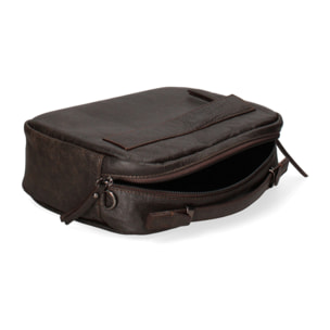Borsa a mano unisex Modello Avelon - Vera Pelle - 20.0 x 29.0 x 9.0 cm