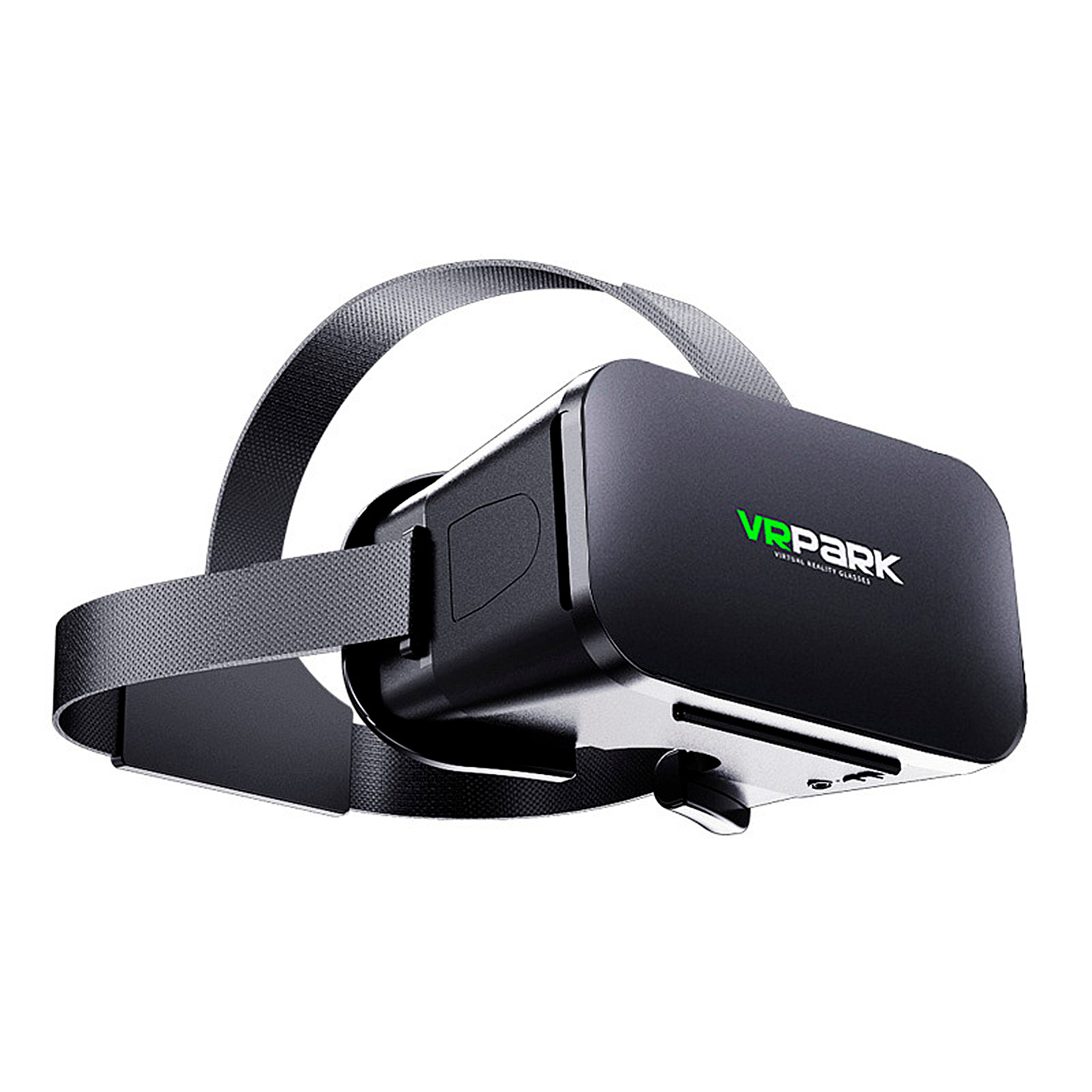 Gafas de realidad virtual V6. Protección contra luz azul, vista panorámica 360º. Compatibles con IOS y Android.