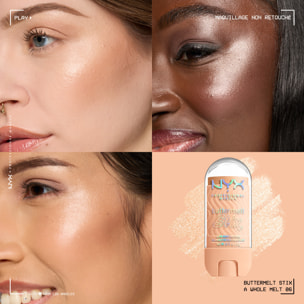 NYX Professional Makeup Buttermelt Highlighter Stix A WHOLE MELT