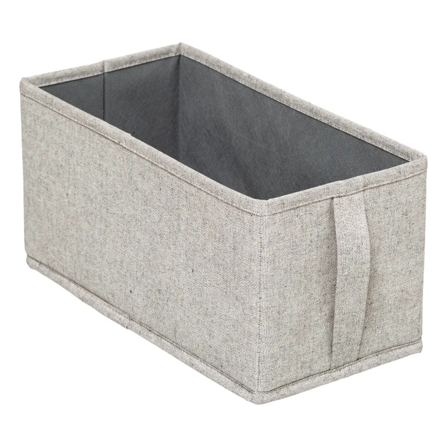 Boîte de rangement 15x31cm Gris clair Orga