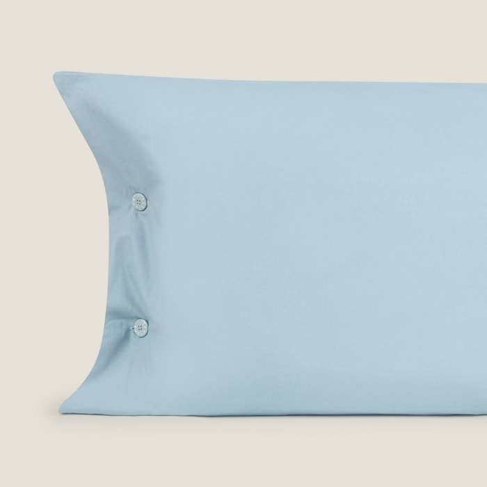 Funda de almohada algodón percal Best color azul 100% Algodón percal