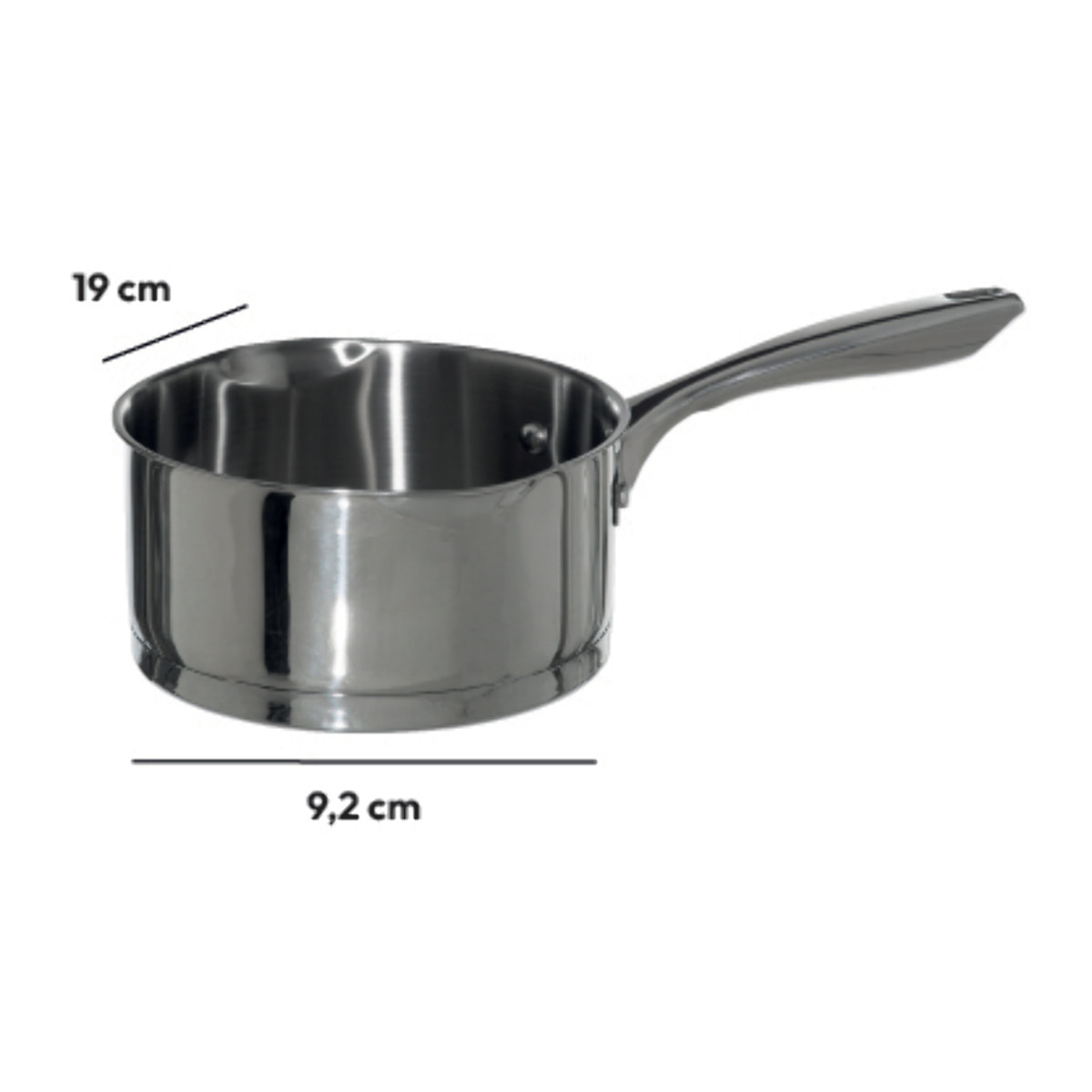 Casserole Inox 18 cm Resilience
