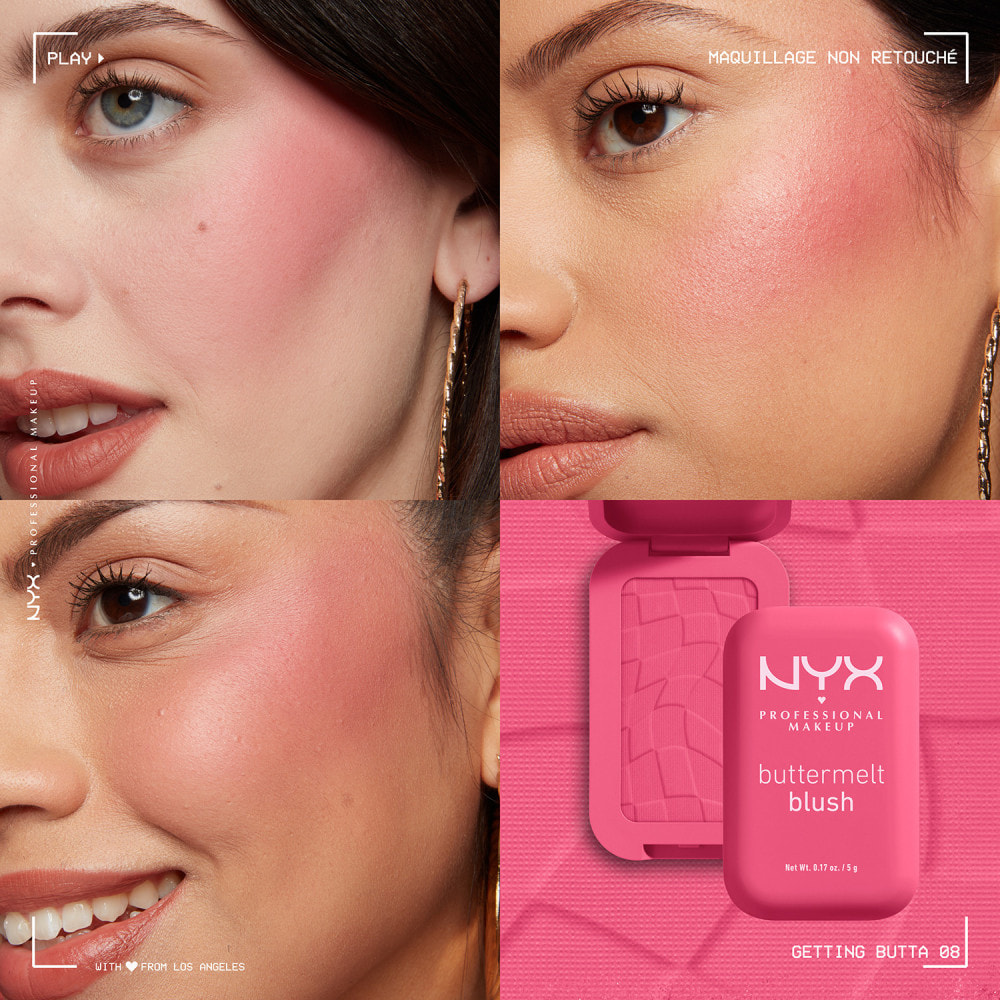 NYX Professional Makeup Buttermelt Blush Blush GETTING BUTTA
