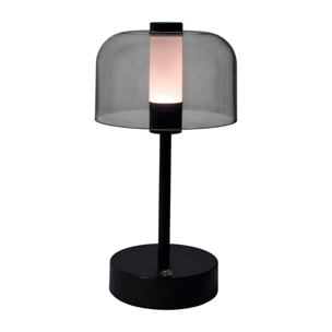 Lampe - HOME DECO FACTORY - Tactile - Rechargeable - Marron