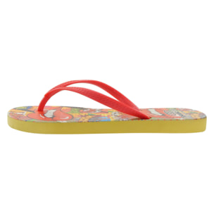 Chanclas de playa ,Printed Pop Art