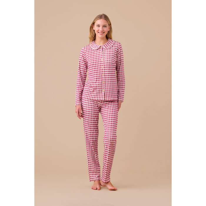 Pigiama donna caldo cotone articolo christmas Noidinotte