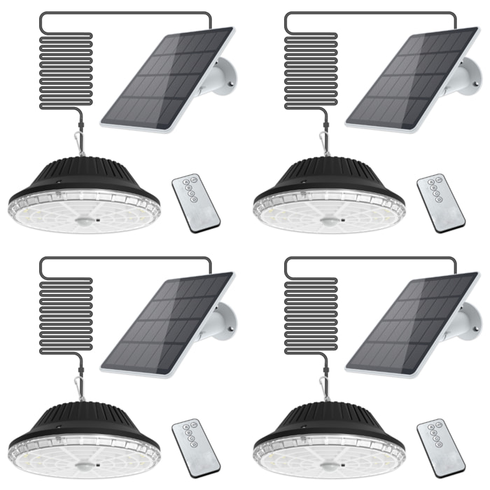 EZIlight® Solar roof Pack de 4