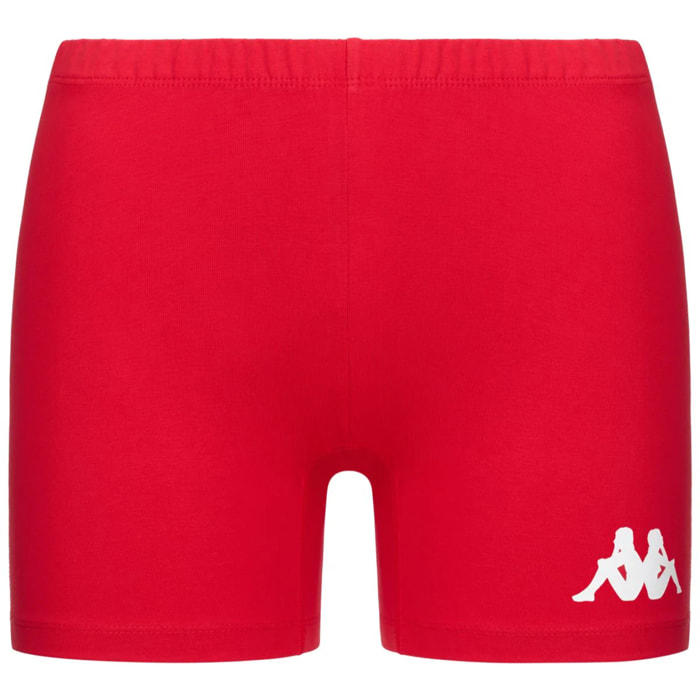 Pantaloni Corti Kappa Bambina Kappa4Volley Gashiro Rosso