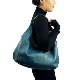 Borsa a spalla Cheval Firenze Malaga A/S Blu Petrolio