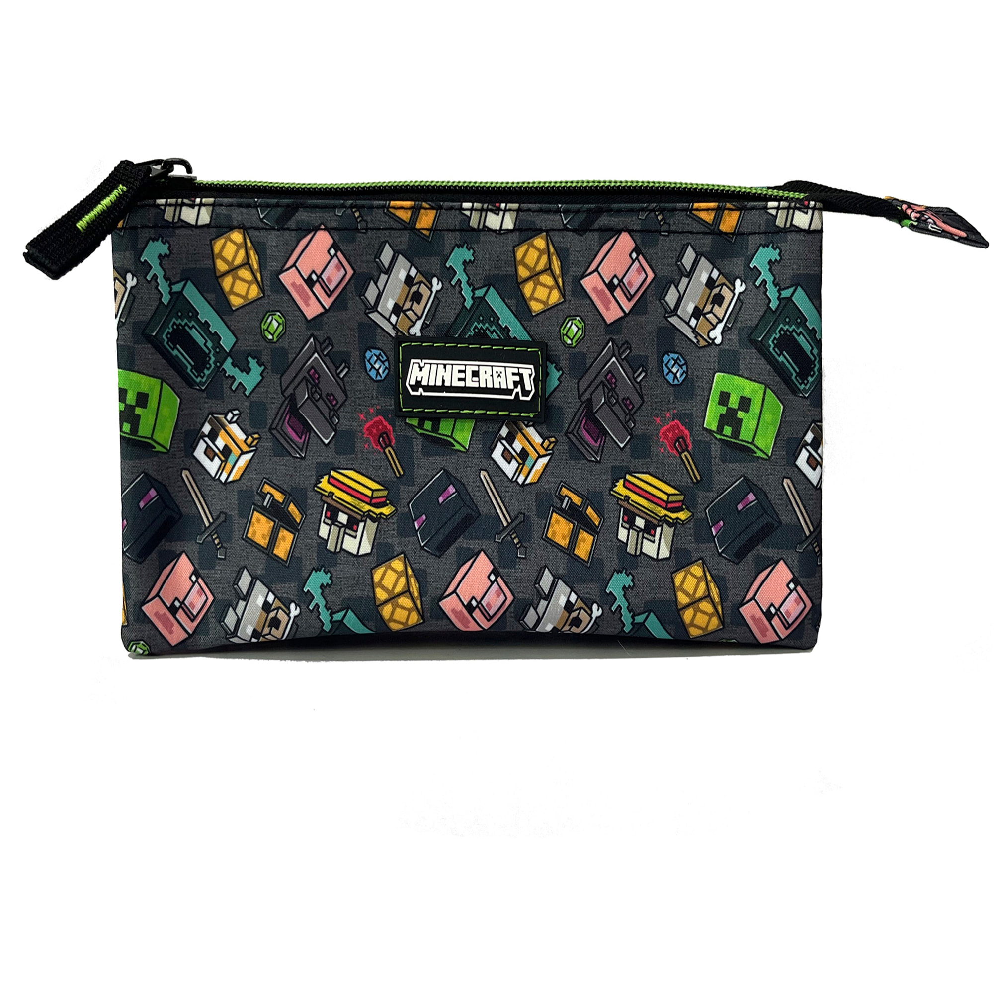 Minecraft Pixel 25 astuccio triplo.