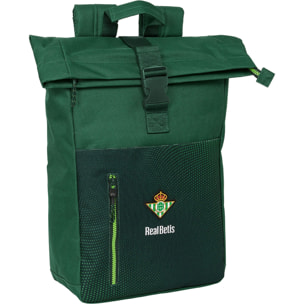 Mochila solapa para portatil 15,6 res real betis balompie