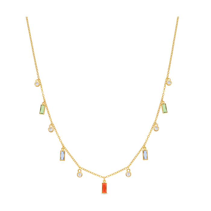 Collar Othly acabado oro amarillo 18k