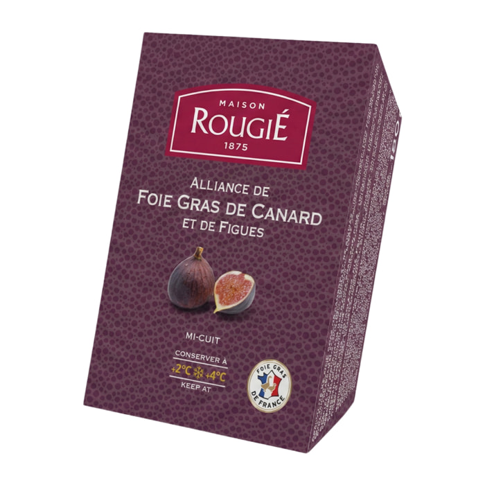 Foie Gras de Canard aux Figues 180g - entier mi-cuit