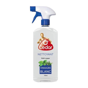 Pack de 3 - O'Cedar - spray nettoyant Vinaigre Blanc - 750 ml