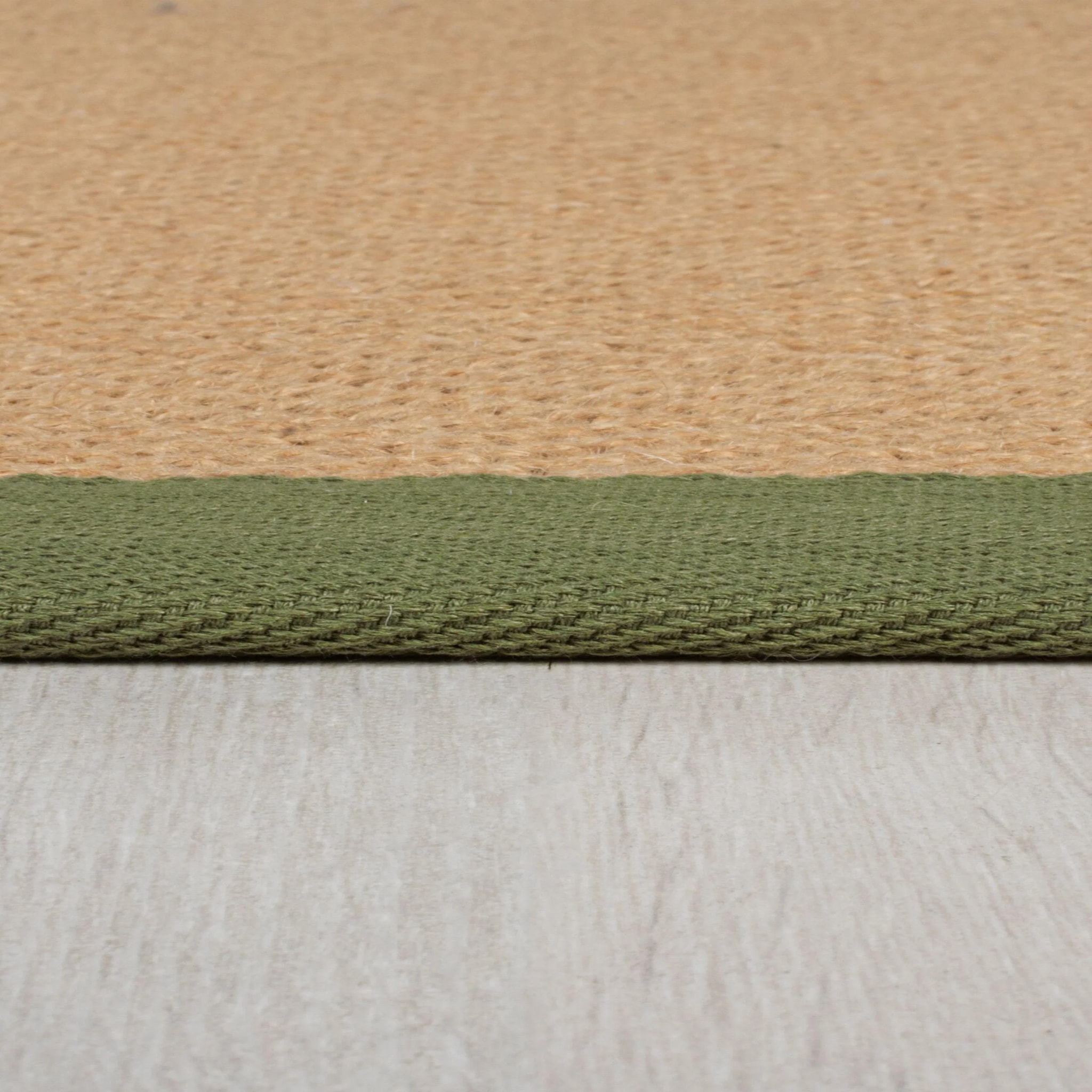 Tapis en jute antiderapant de couloir KIRA