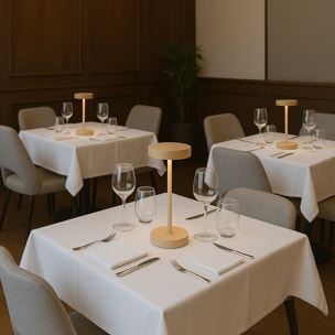 Lampe de table sans fil SANDY MINI H25CM