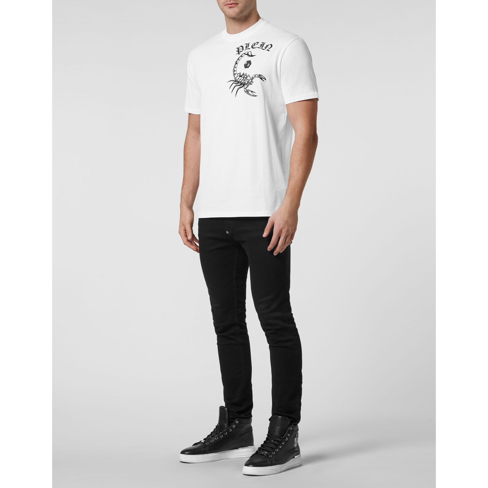 PHILIPP PLEIN Maglietta a girocollo SCORPION