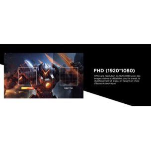 Ecran PC Gamer KOORUI G2411P 24" Full HD 200Hz IPS HDR 400