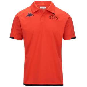 Kappa - Maglie gioco Uomo Donna Rosso - KOMBAT ABIACY OPEN ITALIA