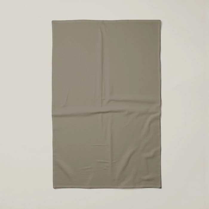 Lot de 2 torchons de cuisine 100% coton Harvard Taupe