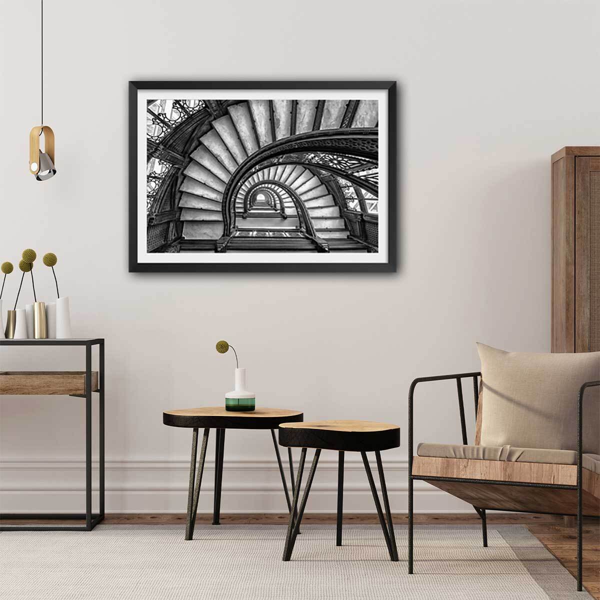 Affiche circular staircase Affiche seule