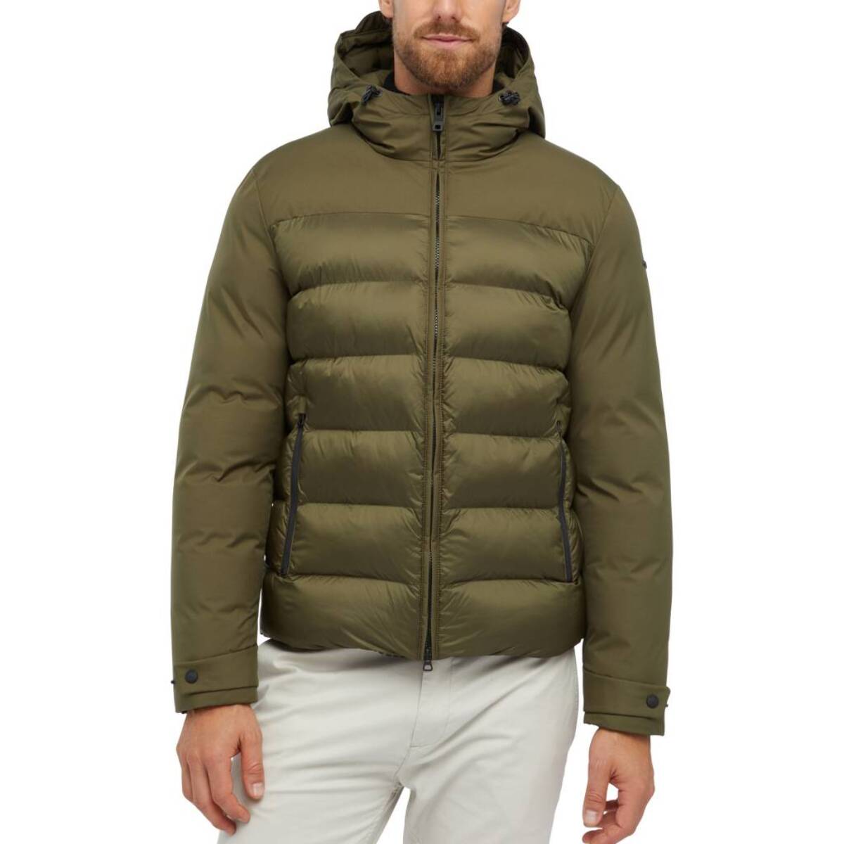 Chaquetas Hombre de la marca GEOX  modelo M SAPIENZA HOOD JKT VERDE