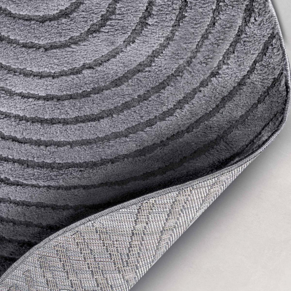 Tapis salon, motif géométrique, texture relief, lym chaleureux