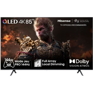 TV QLED HISENSE 85E7NQ PRO 2024