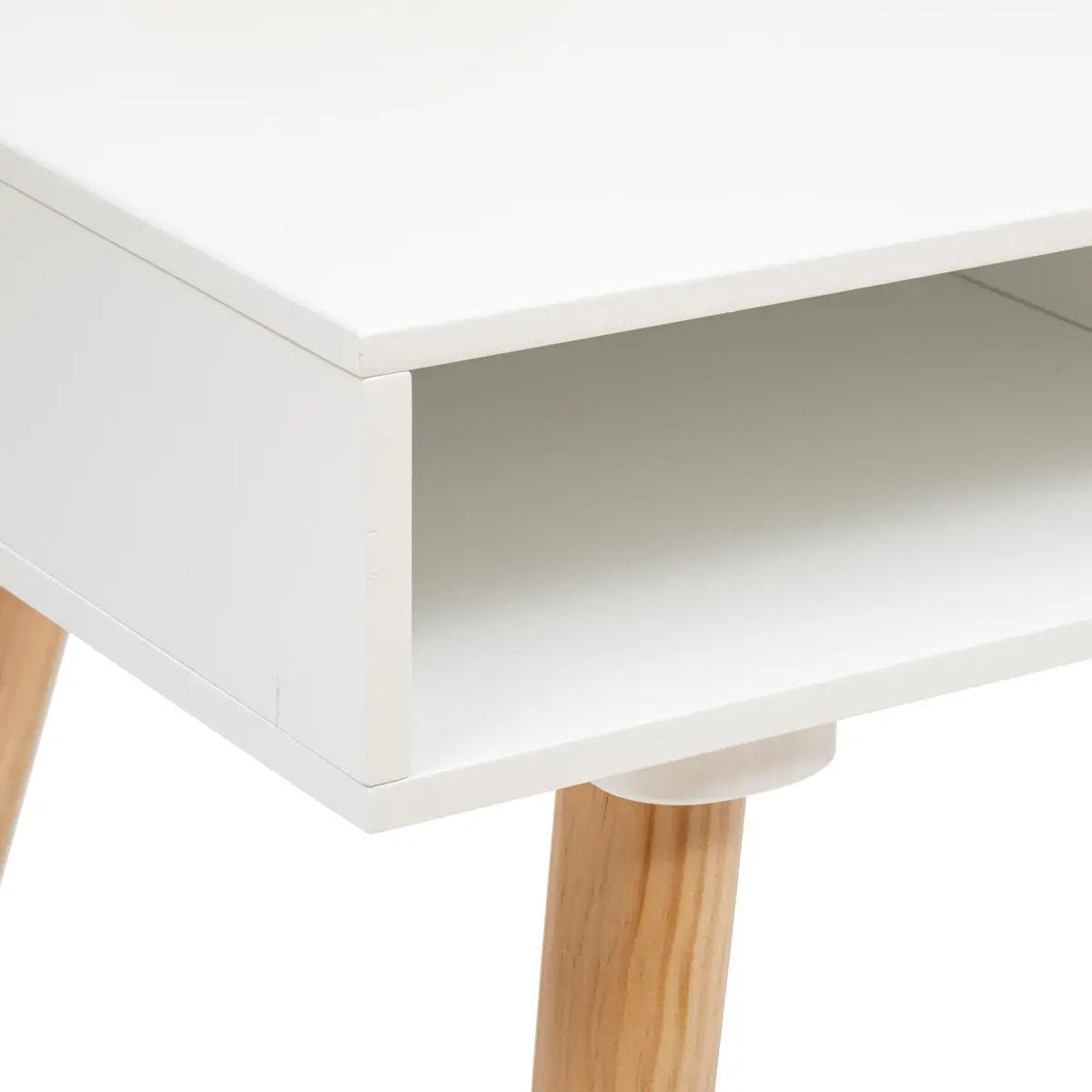 Bureau en bois L87cm blanc