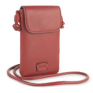 Minibolso Para Móvil Lois Keith Rojo