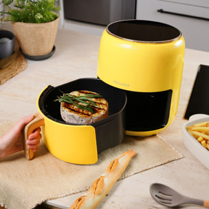 Friteuse sans huile 4,5L jaune COLORAMA