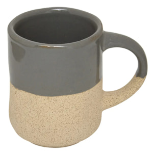 Tasse expresso Kate bleu gris et beige 10cl