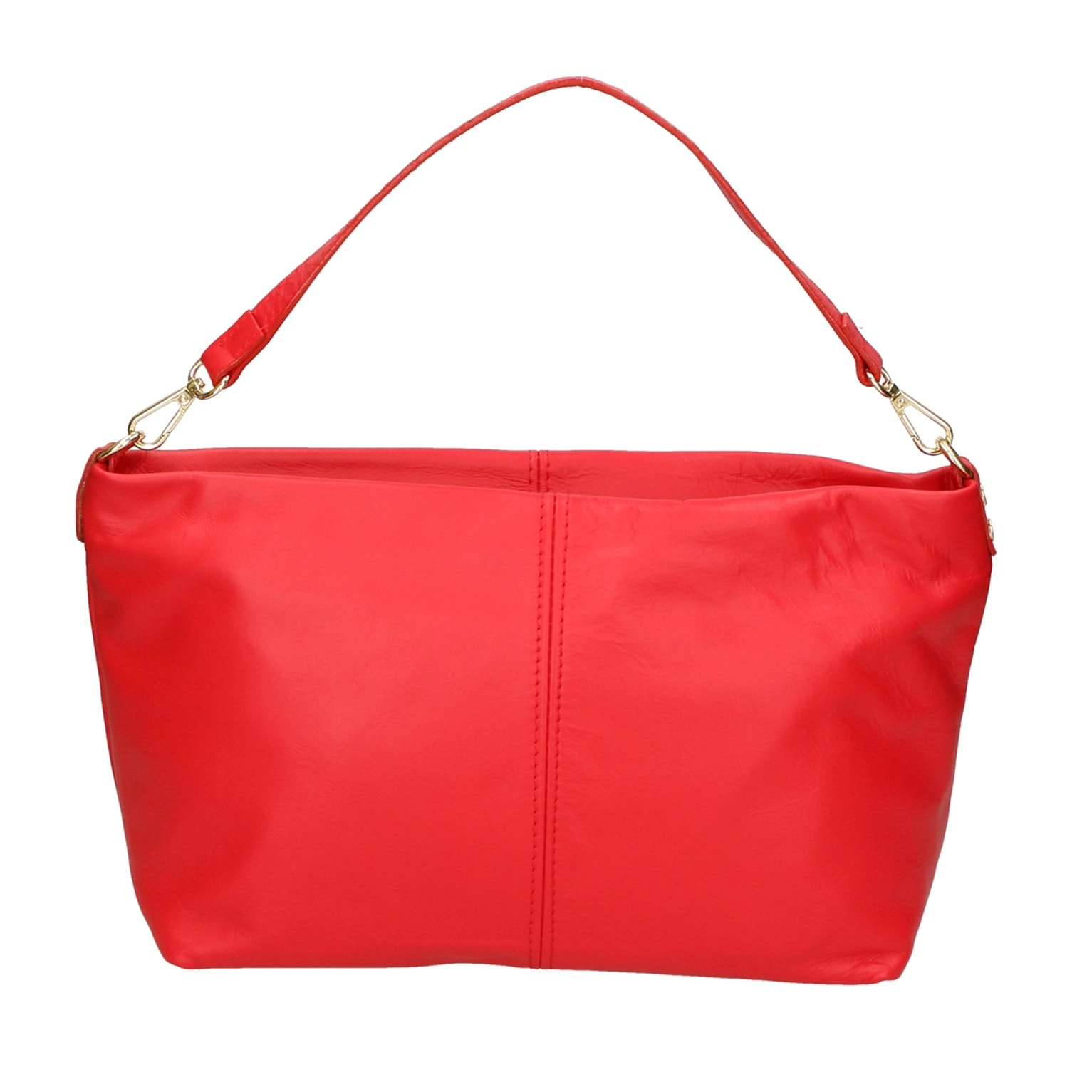 Borsa a spalla da donna - Modello Ginevra - Vera pelle - 29.0 x 20.0 x 9.0 cm