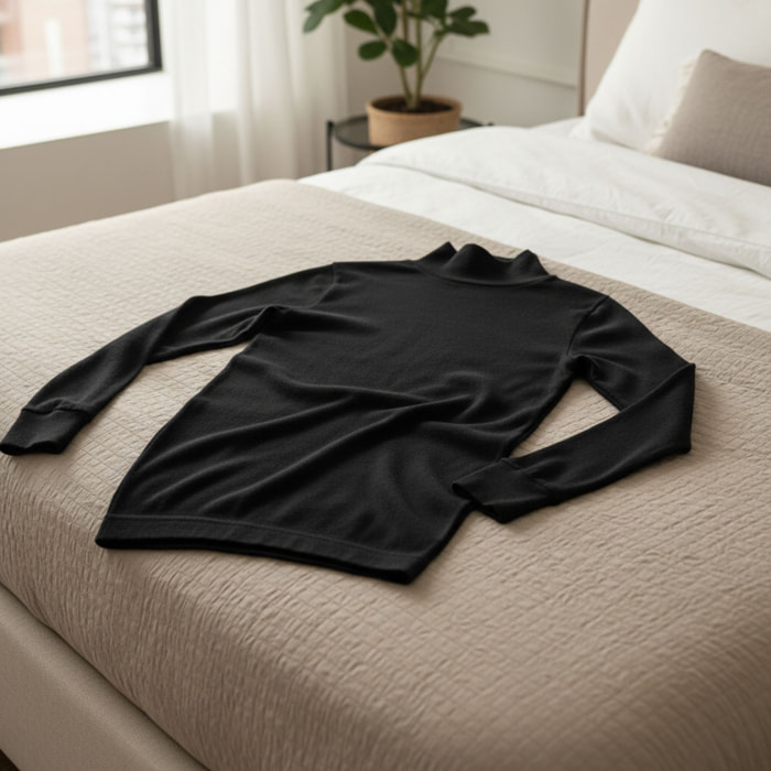 Semicisne Niño Perch.- C. Perkins Negro Talla 10