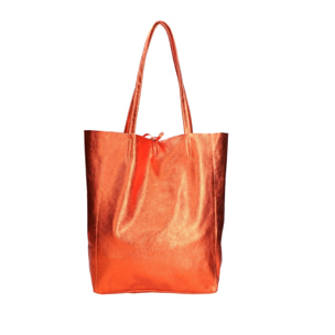 Borsa a spalla da Donna Genny in Vera Pelle Made in Italy 36x40x11 cm