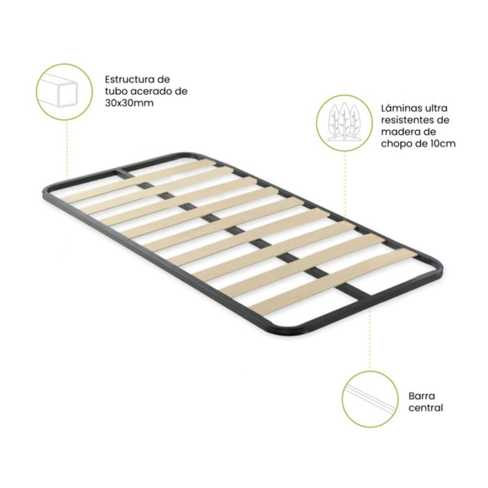 Somier láminas RX Silver - Sin patas