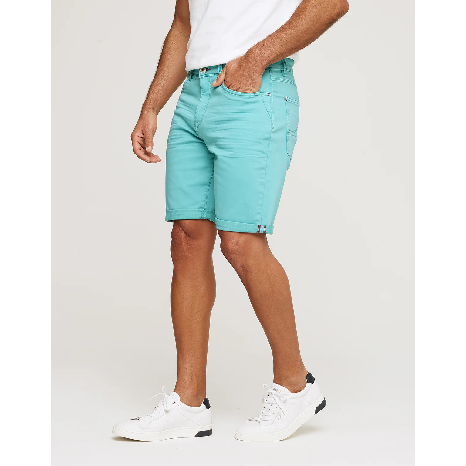 Bermuda Denim Turquesa - Palm Beach