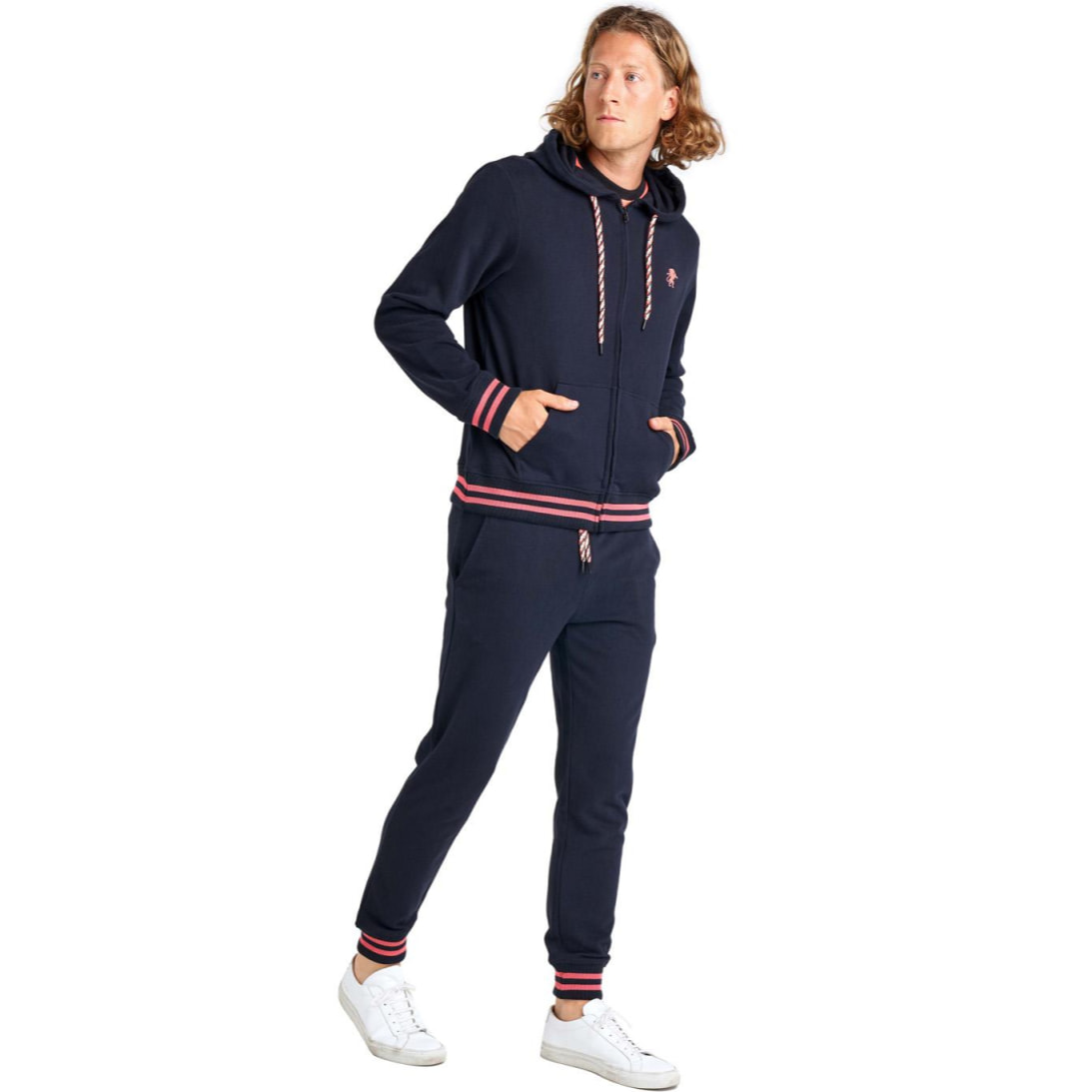 Tuta da uomo con cappuccio e zip Welcome Back