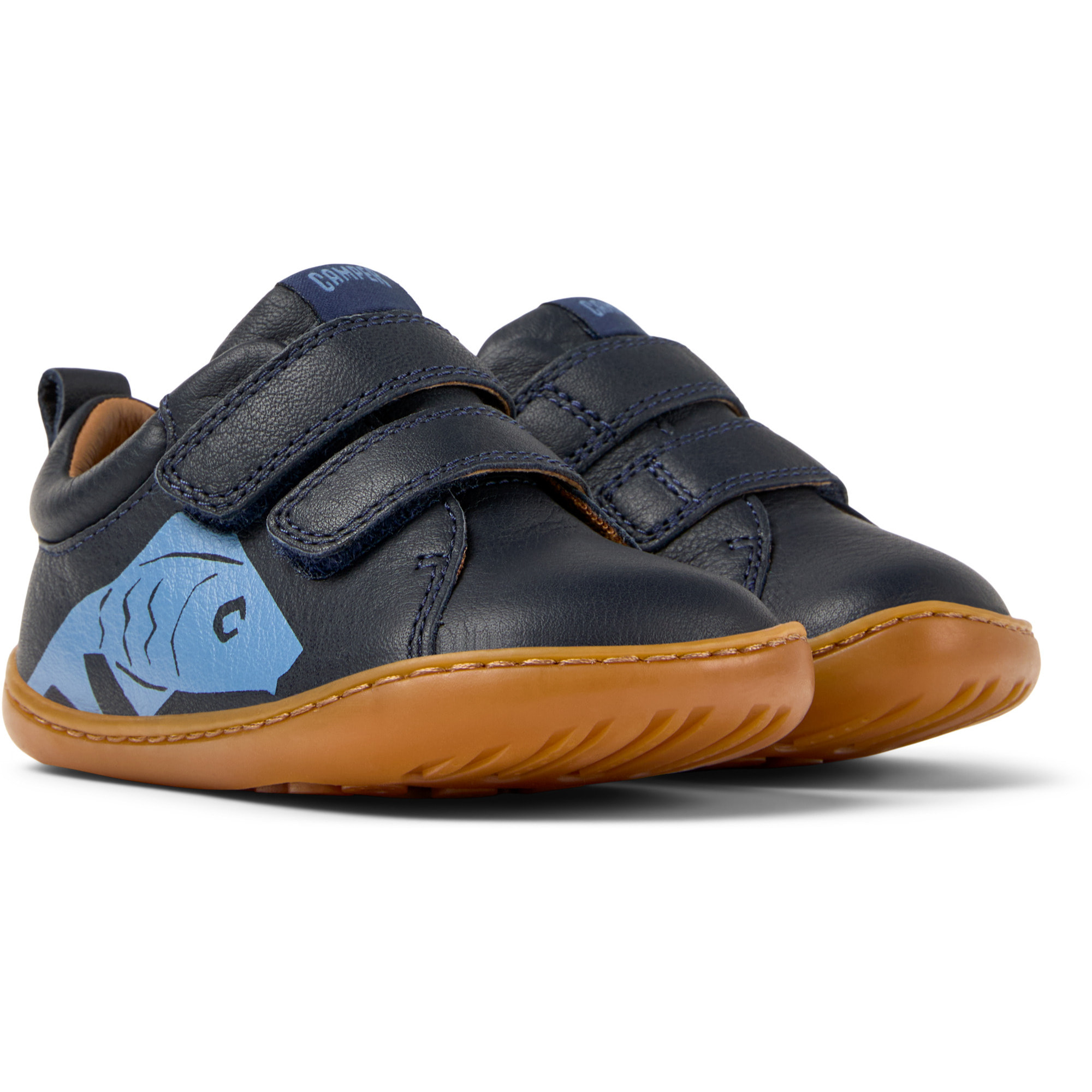 Zapatillas - CAMPER Peu Cami Twins - Azul - Cuero liso