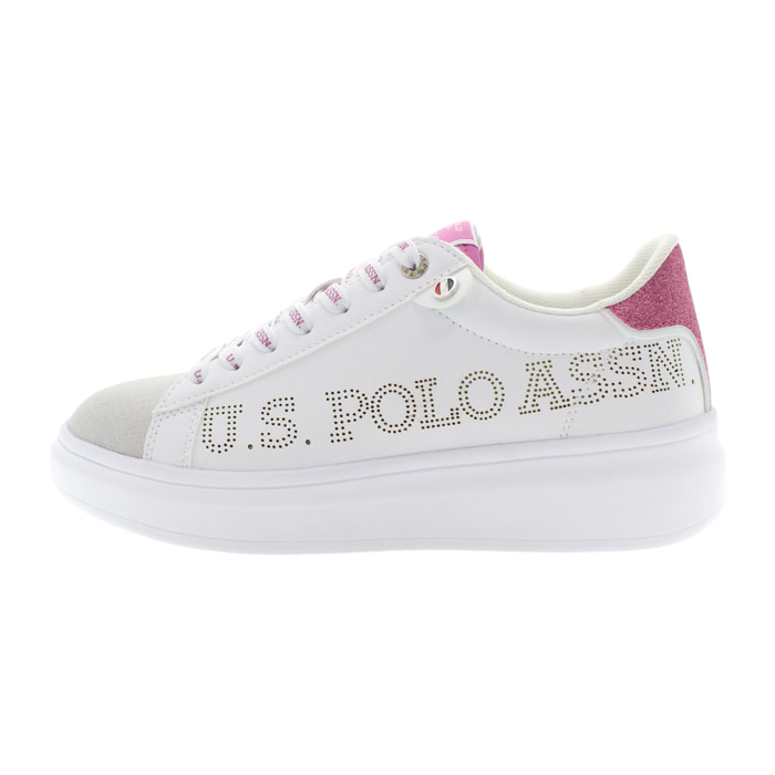 U.S. Polo Assn. - Sneakers CODY011W/5YH1 in sintetico per donna