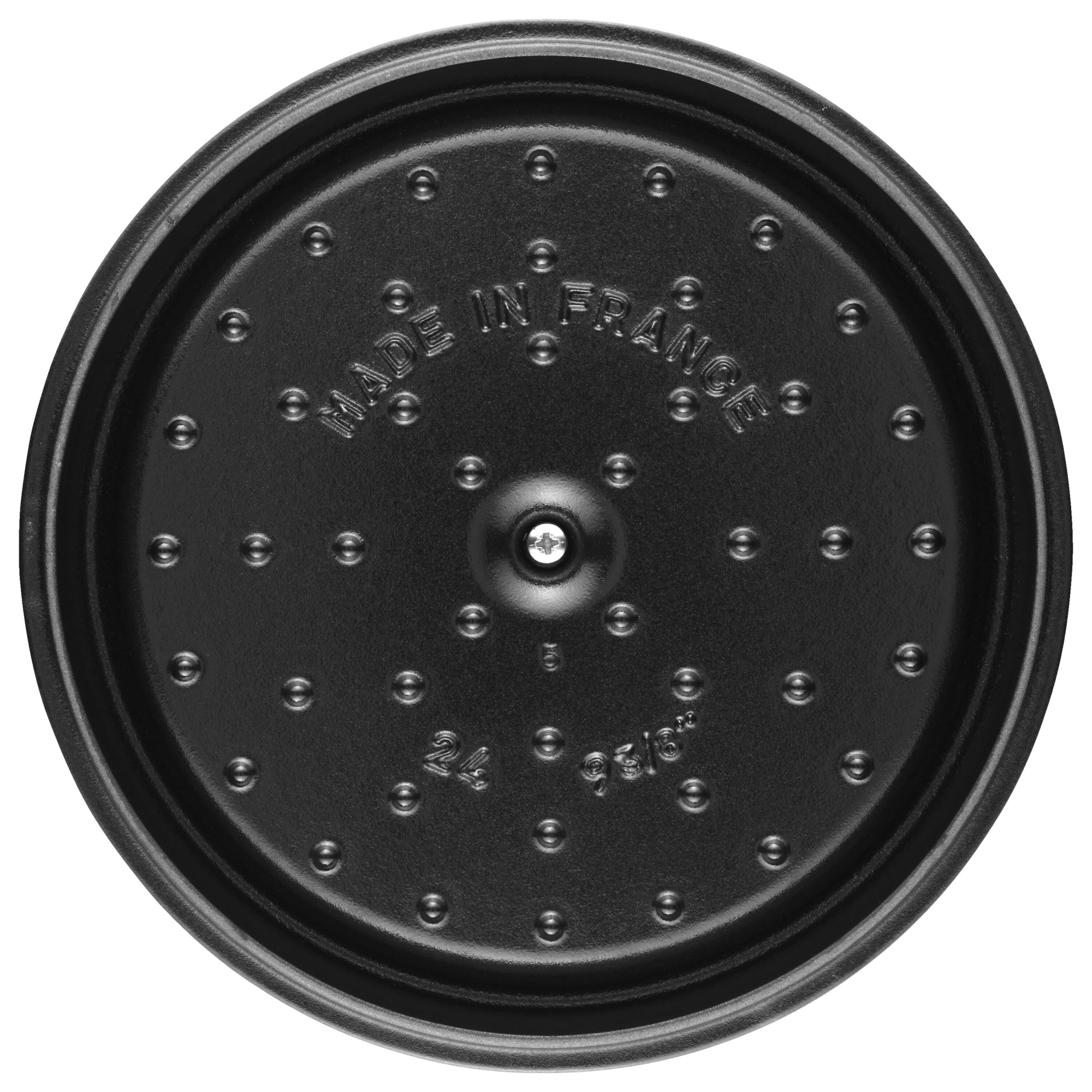 Cocotte en fonte 20 cm, Rond(e), Citron Staub